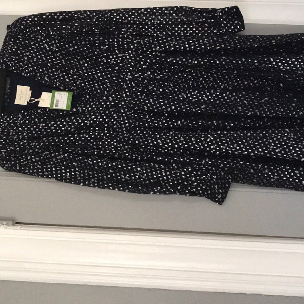 night sky dot mini dress (brand new never worn)